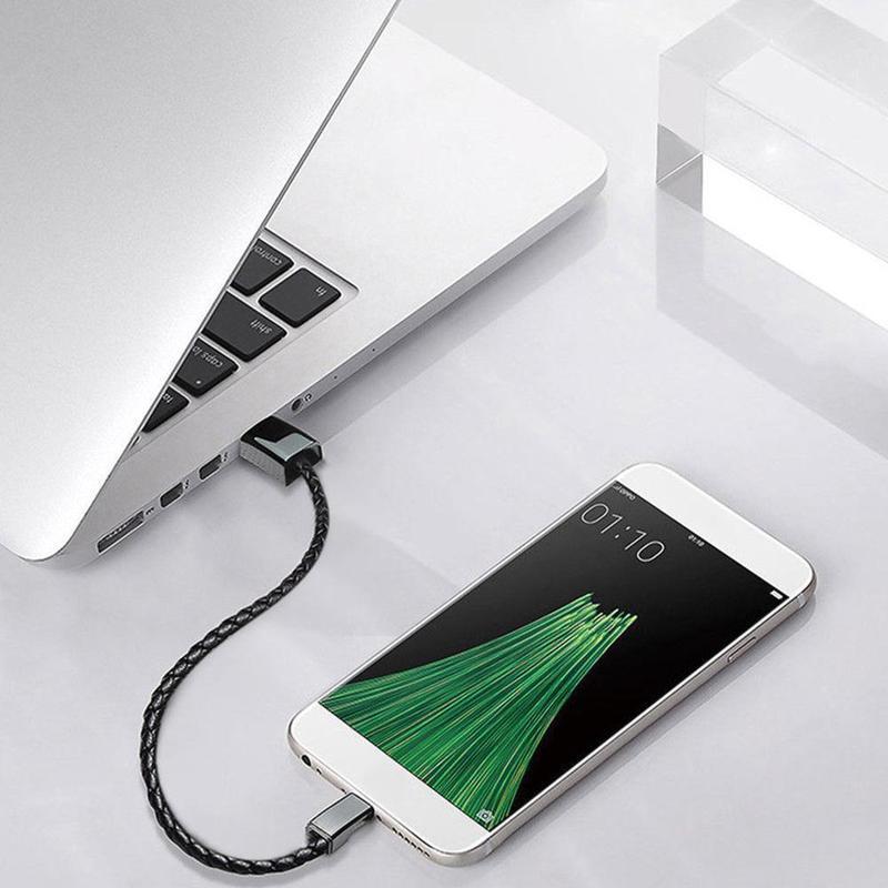 USB Bracelet Charger – Leather Design