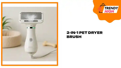 2-in-1 Pet Dryer Brush by@Outfy